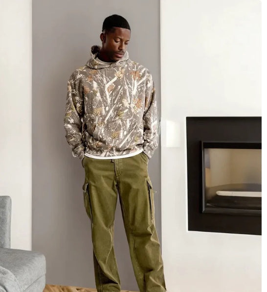 Camo Cotton Hoodie