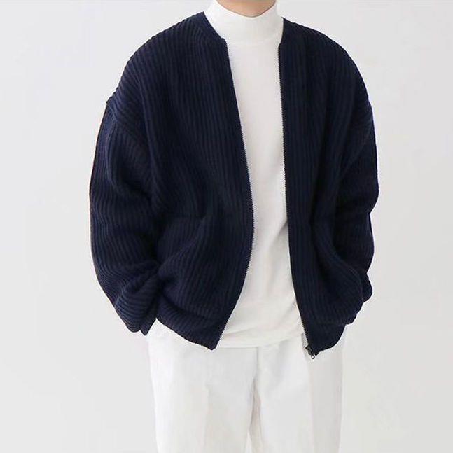zip-up Cardigan