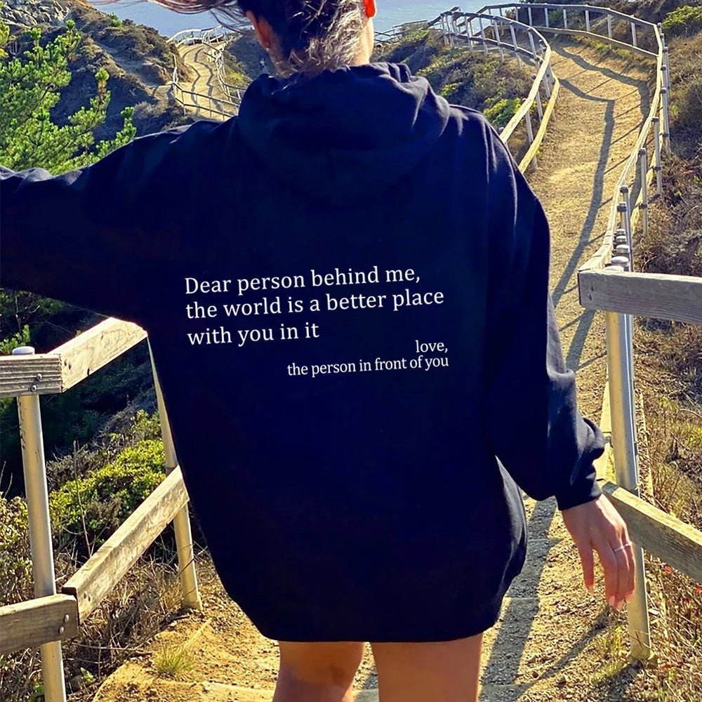 Dear Person Behind Me