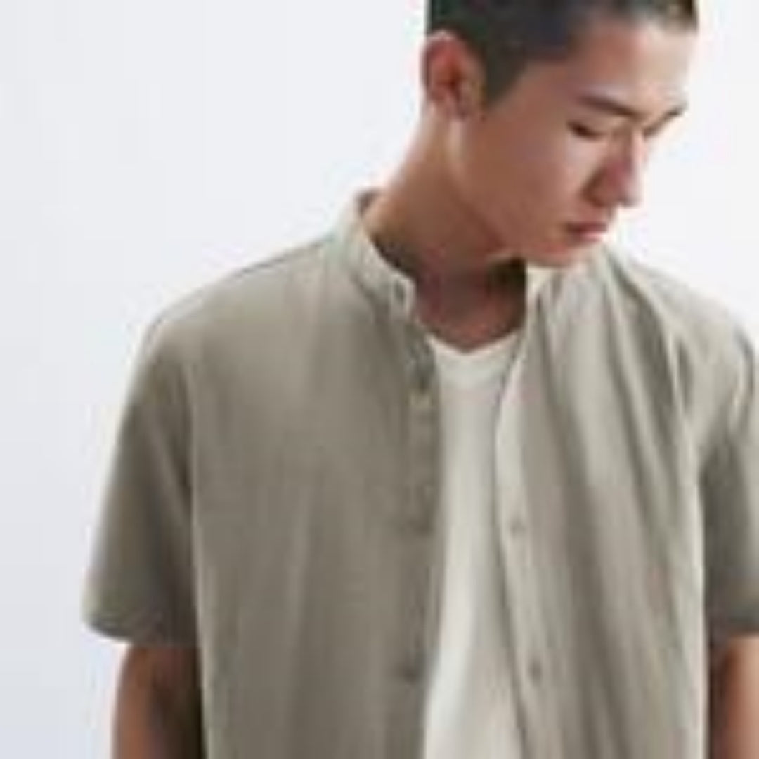 oversized button up korean trending style