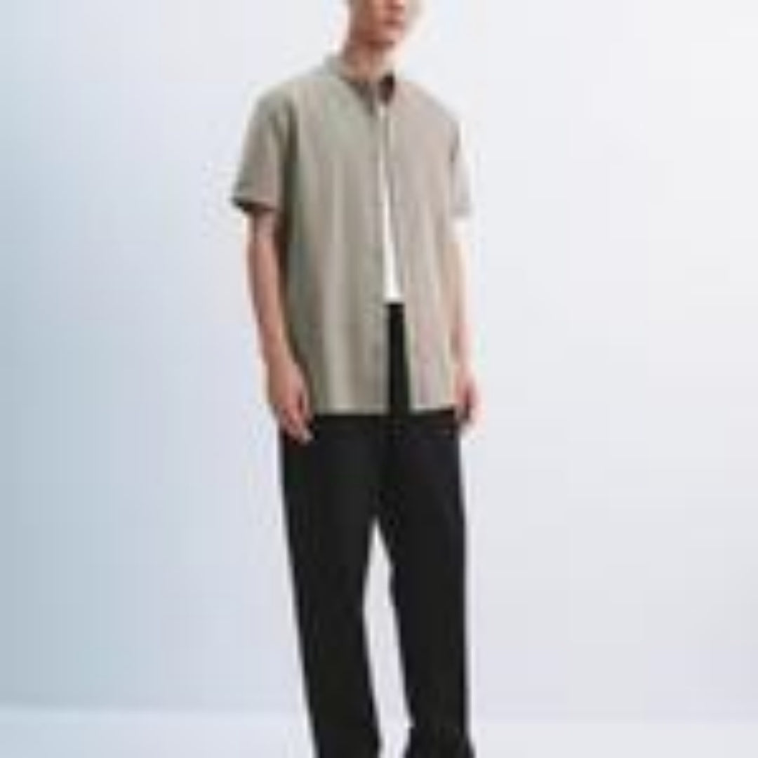 oversized button up korean trending style
